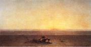 Gustave Guillaumet The Sahara(or The Desert) Sweden oil painting reproduction
